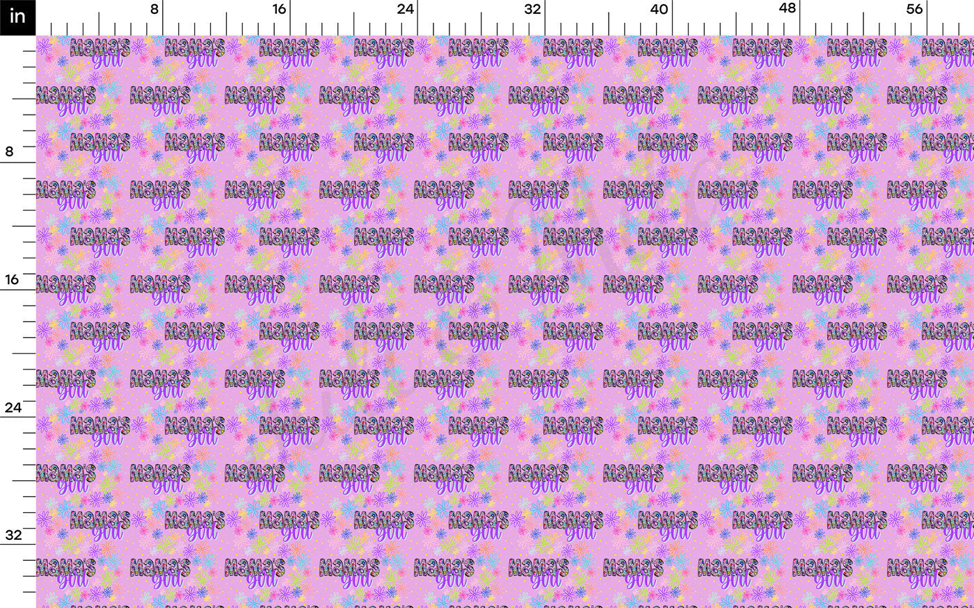 DBP Fabric Double Brushed Polyester DBP2497 Mama's Girl