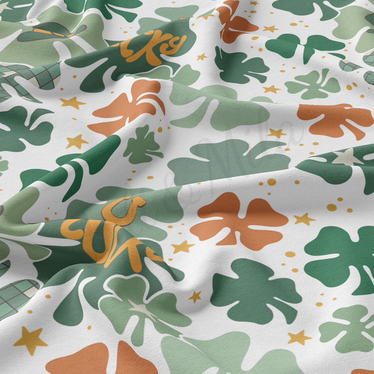 DBP Fabric Double Brushed Polyester DBP2506 St. Patrick's Day