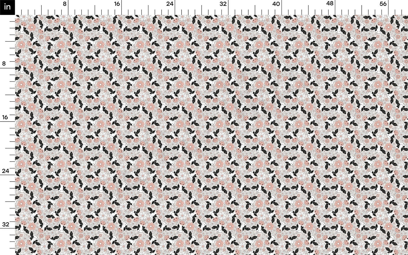 DBP Fabric Double Brushed Polyester DBP2600 Cow