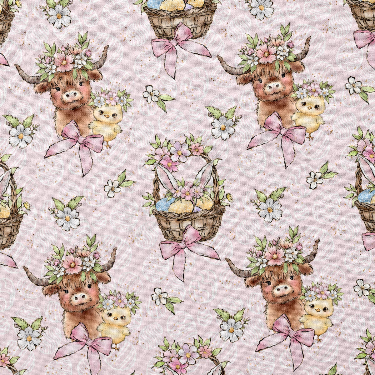 100% Cotton Fabric  CTN2625 Easter