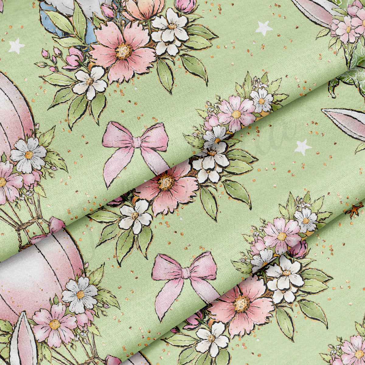 100% Cotton Fabric  CTN2626 Easter