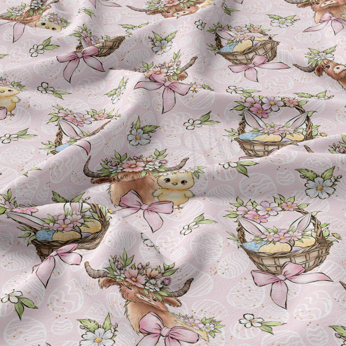 DBP Fabric Double Brushed Polyester DBP2625 Easter