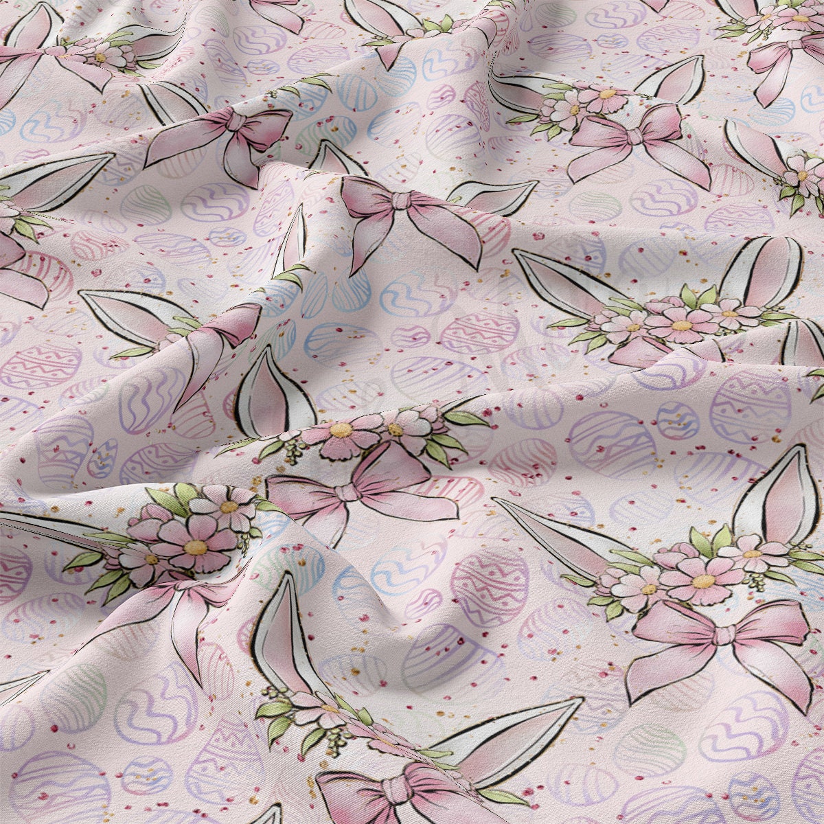 DBP Fabric Double Brushed Polyester DBP2628 Easter