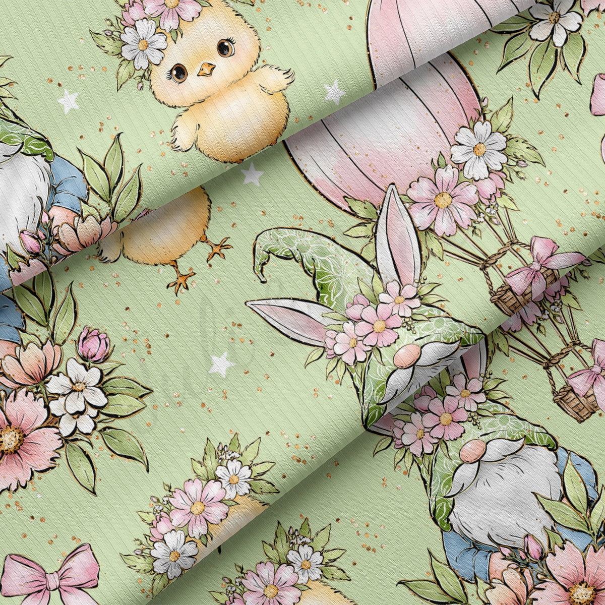 Rib Knit Fabric RBK2626 Easter