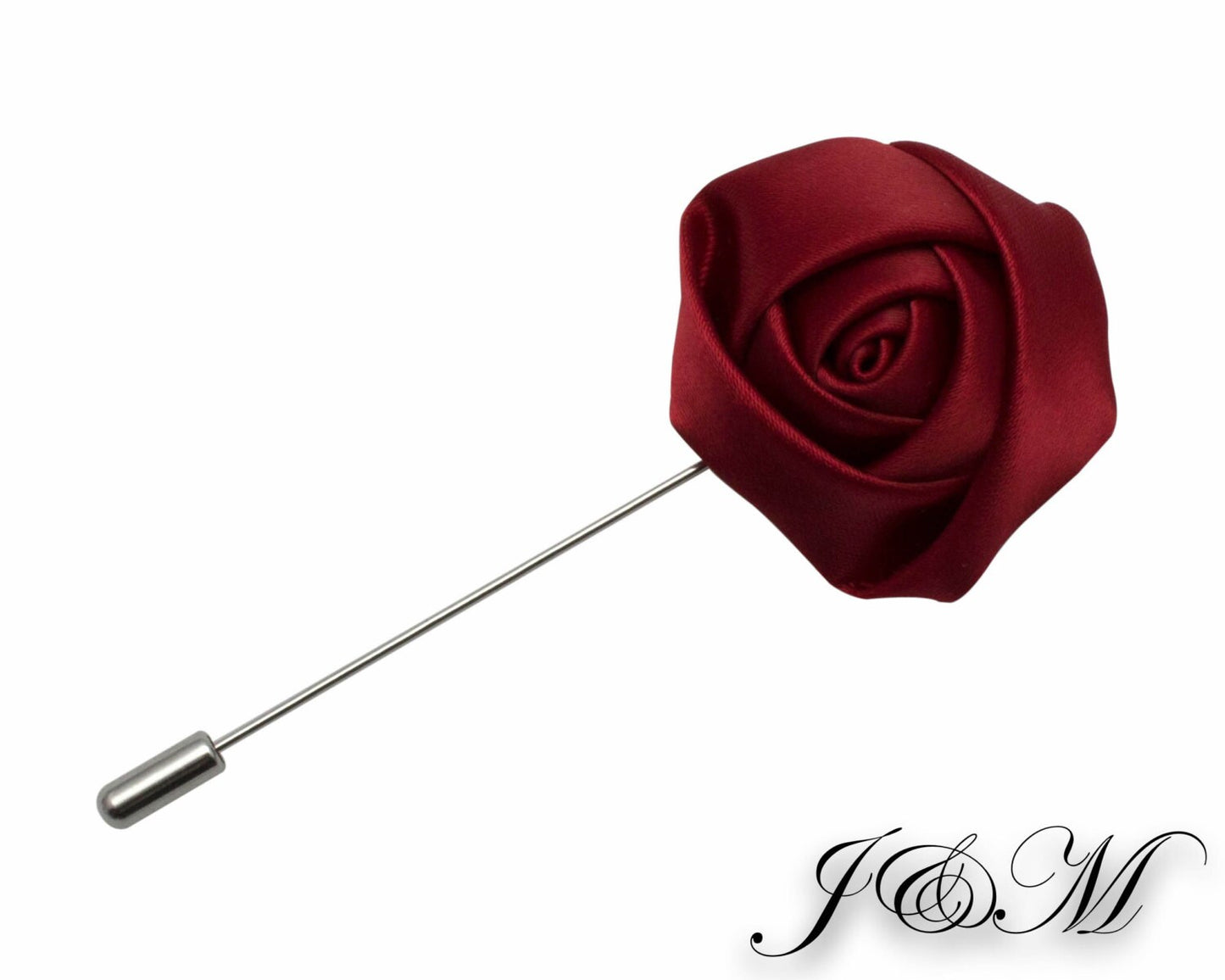 Flower Lapel Pin, Burgundy Lapel Pin, Lapel Pin, Wedding Lapel Pin, Men Lapel Pin, Lapel Flower, Wedding Boutonniere, Gift, Men&#39;s Lapel