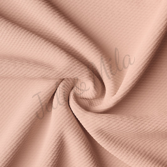 Peach Liverpool Bullet Textured Fabric